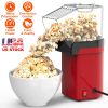 Hot Air Popcorn Popper Maker with Measure Cup And Butter Warmer 1200W Oil-Free Easy To Use 8Cups Mini Popcorn Maker Machine for Home