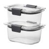 2 Pack 1.3 Cup Stain-Proof Food Storage Container, Set of 2