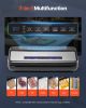 7-in-1 Vacuum Sealer Machine Fast-Compact Automatic Food Saver 120W Bags & Roll